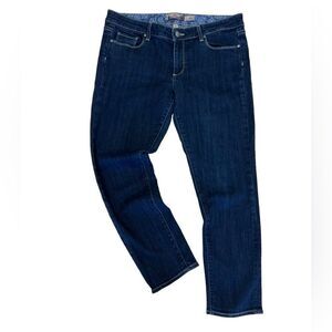 Paige skyline mid rise denim jeans dark wash size 31